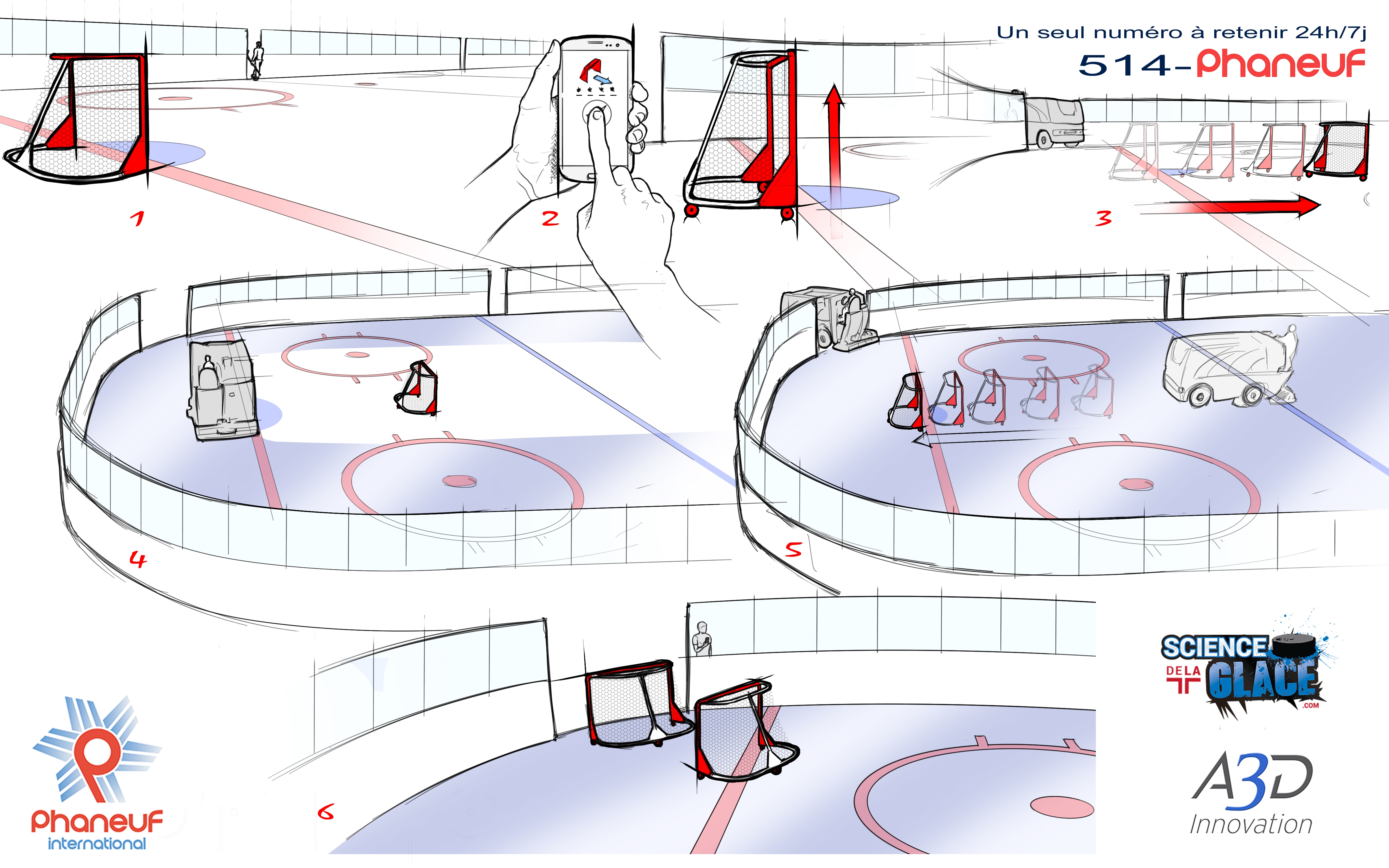Smart Hockey Goals Goal System Phaneuf